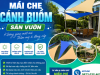 Thi Công Mái Che Cánh Buồm Sân Vườn TPHCM