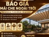Báo Giá Mái Che Ngoài Trời TPHCM – Thi Công Giá Tốt, Bền Đẹp Tại Mái Che Lam Sơn