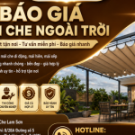 Báo Giá Mái Che Ngoài Trời TPHCM – Thi Công Giá Tốt, Bền Đẹp Tại Mái Che Lam Sơn