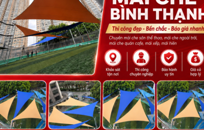 Thi Công Mái Che Bình Thạnh | Mái Che Lam Sơn