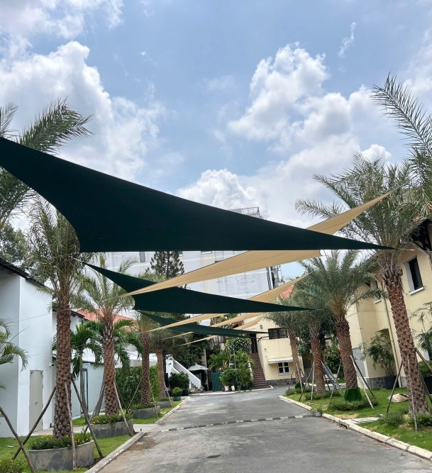 Thi công Mái Che Đẹp Tại Phú Mỹ Hưng
