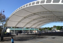 THI CÔNG BẠT MÁI VÒM 