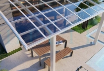 Những kiểu mái che sân thượng đẹp “hô biến” không gian nhà bạn thành khu vườn cổ tích