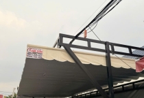 Lắp đặt mái xếp tại Tân Bình