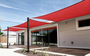 Thi công mái hiên