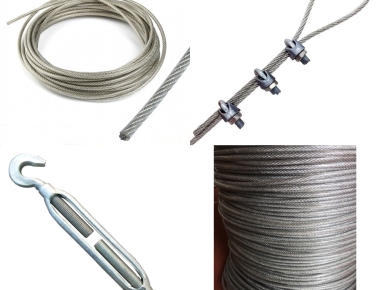 DÂY CÁP INOX – TĂNG ĐƠ MÁI CHE