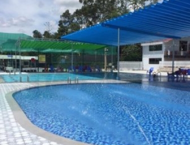 THI CÔNG MÁI CHE HỒ BƠI 