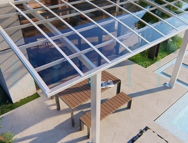 Những kiểu mái che sân thượng đẹp “hô biến” không gian nhà bạn thành khu vườn cổ tích