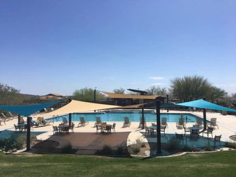 Thiết kế thi công mái che hồ bơi ở Phan thiết