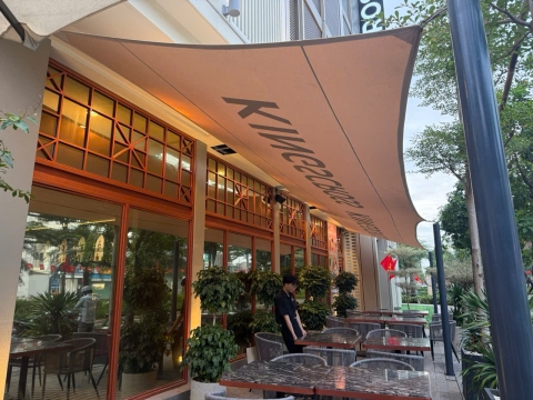  THI CÔNG MÁI CHE CÁNH BUỒN QUẬN 9