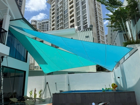 mái che hồ bơi quận 2