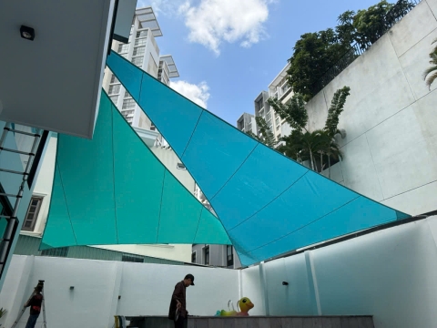 mái che hồ bơi quận 2