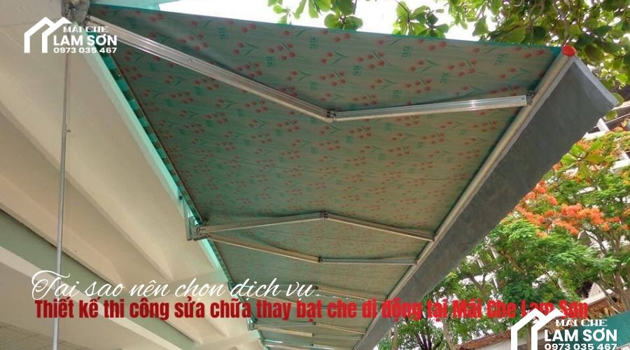 Lý do nên chọn dịch vụ mái che di động Mái Che Lam Sơn
