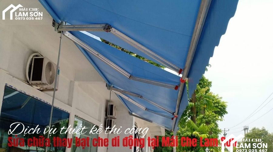 Dịch vụ sửa chữa và thay bạt che di động	