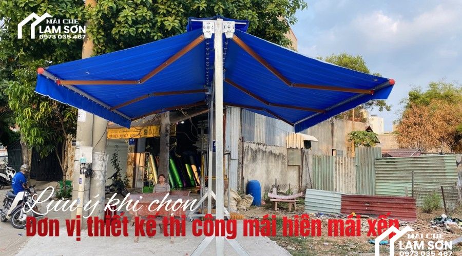 Lưu ý khi chọn đơn vị thiết kế thi công mái hiên mái xếp