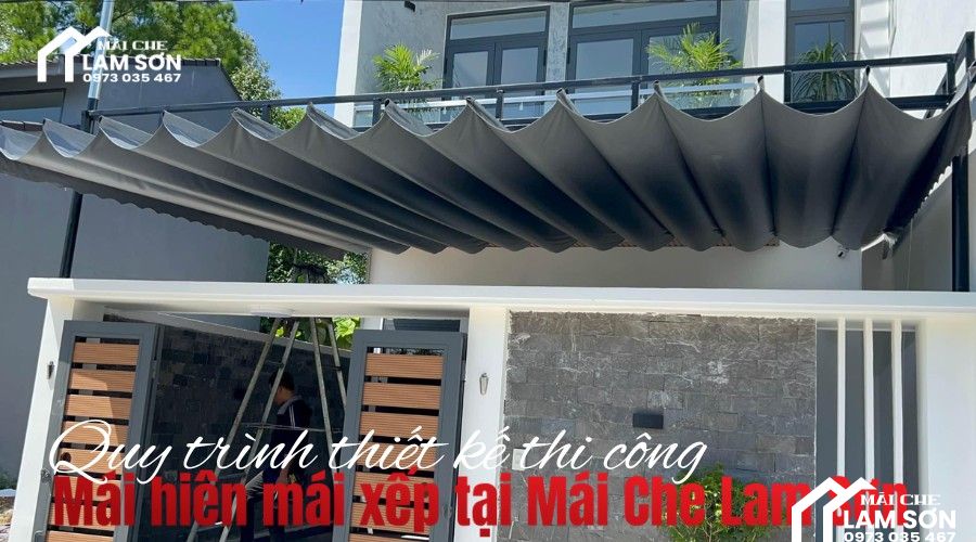 Quy trình thi công mái hiên mái xếp