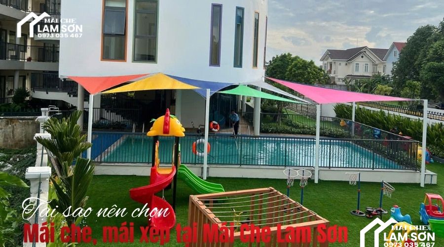 Lý do chọn Mái Che Lam Sơn thi công mái che