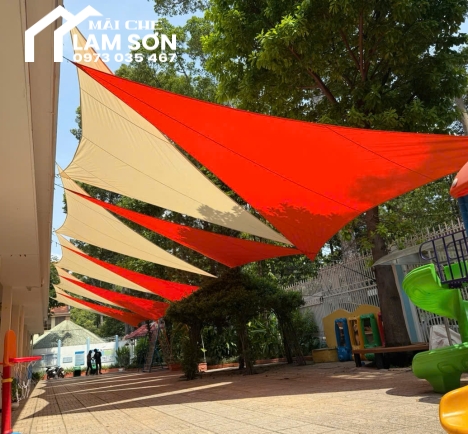 Mái che mầm non hoa Lư quận 1