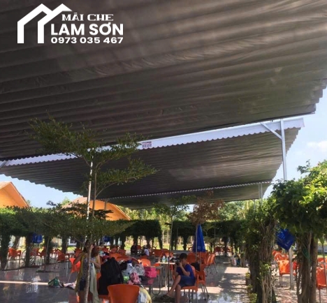 Thiết kế mái che nhà xe tiền Giang
