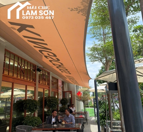  THI CÔNG MÁI CHE CÁNH BUỒN QUẬN 9