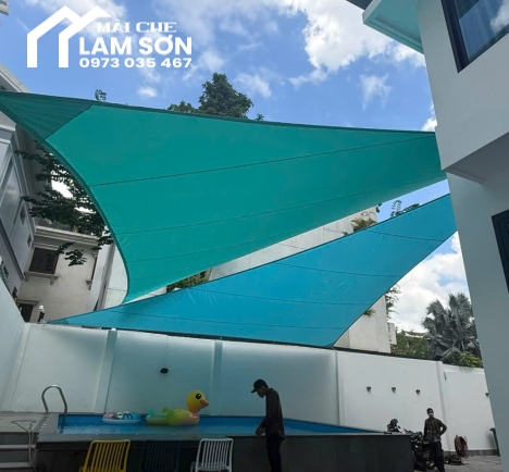 mái che hồ bơi quận 2